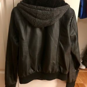 Full Tilt Faux Leather Jacket